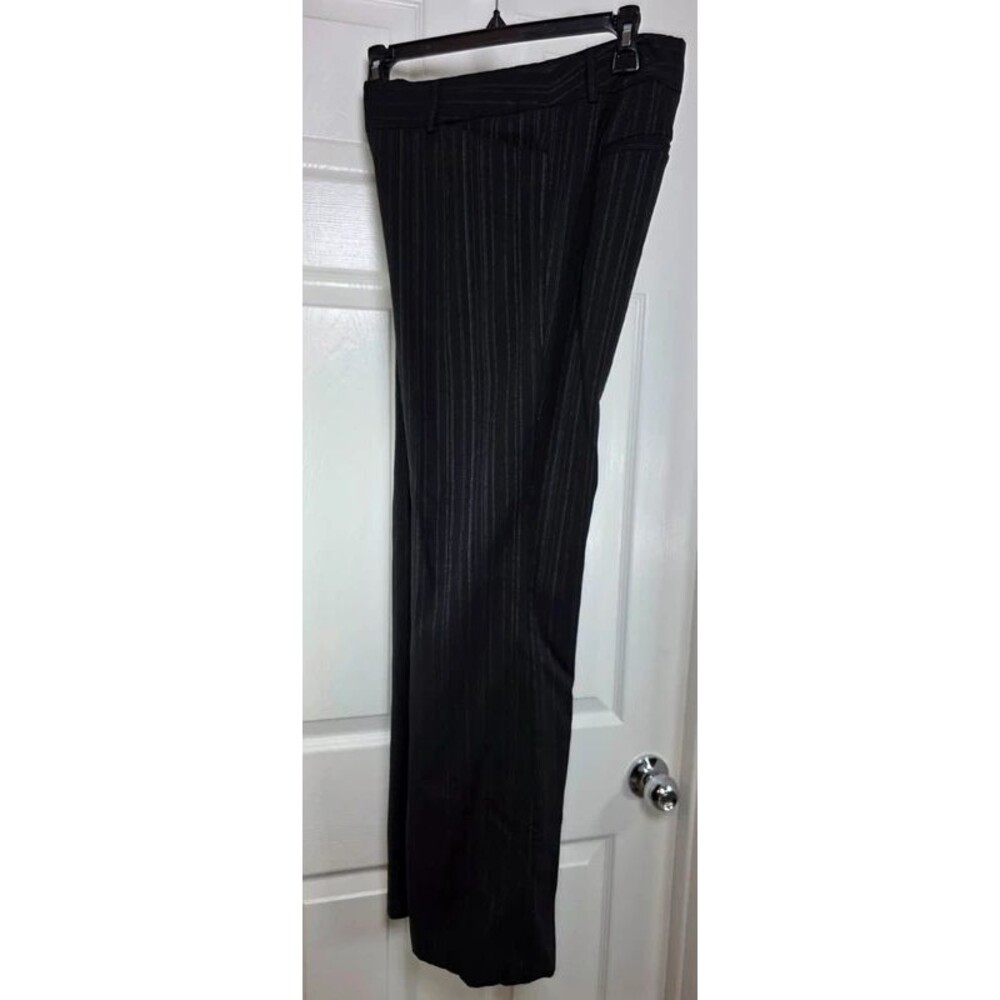 Apt. 9 Ava Pinstripe Stretch Trousers Dress Pants - Women's Size 10 Black Gray